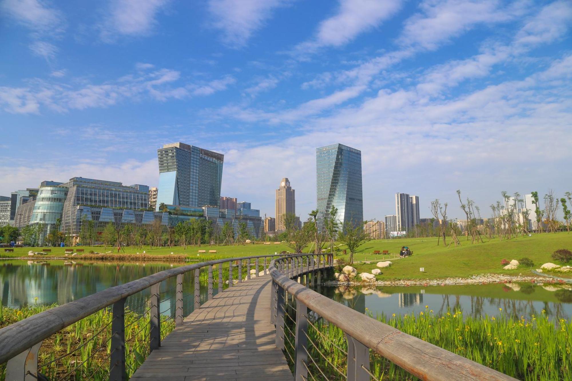 Holiday Inn Chengdu Century City-Westtower Екстер'єр фото